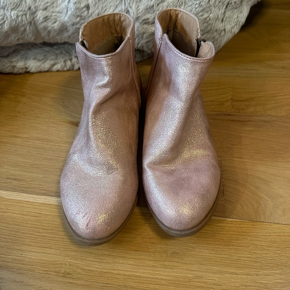 Cat & Jack Sparkling Pink Kids Boots